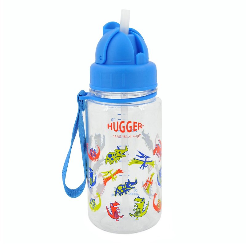 HUGGER 兒童吸管水壺 酷比龍 Tritan無毒安全材質 - 其他 - 其他材質 藍色