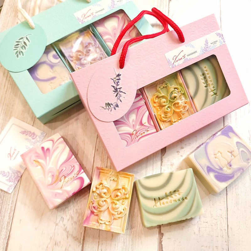Xuancai Botanical Handmade Soap Gift Box | Limited Edition - สบู่ - วัสดุอื่นๆ 