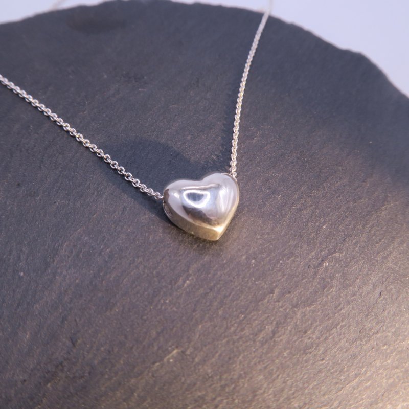 Sterling Silver Pendant/Necklace-Love - สร้อยติดคอ - เงินแท้ สีเงิน