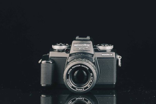 Minolta 110 フィルムカメラ Minolta 110 Zoom SLR Film Camera 25-50mm F4.5 Lens w/Case Manual