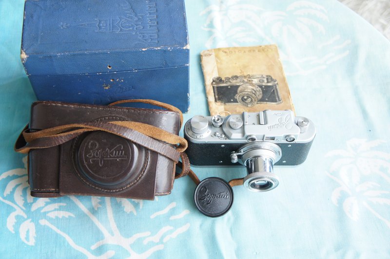 ZORKI-1 camera with INDUSTAR-22 lens LEICA IId COPY FOR YOUR COLLECTION! - カメラ・チェキ - その他の素材 