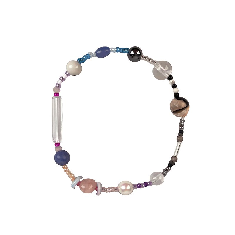 Blueberry Natural Stone Bracelet 027 - Bracelets - Gemstone 