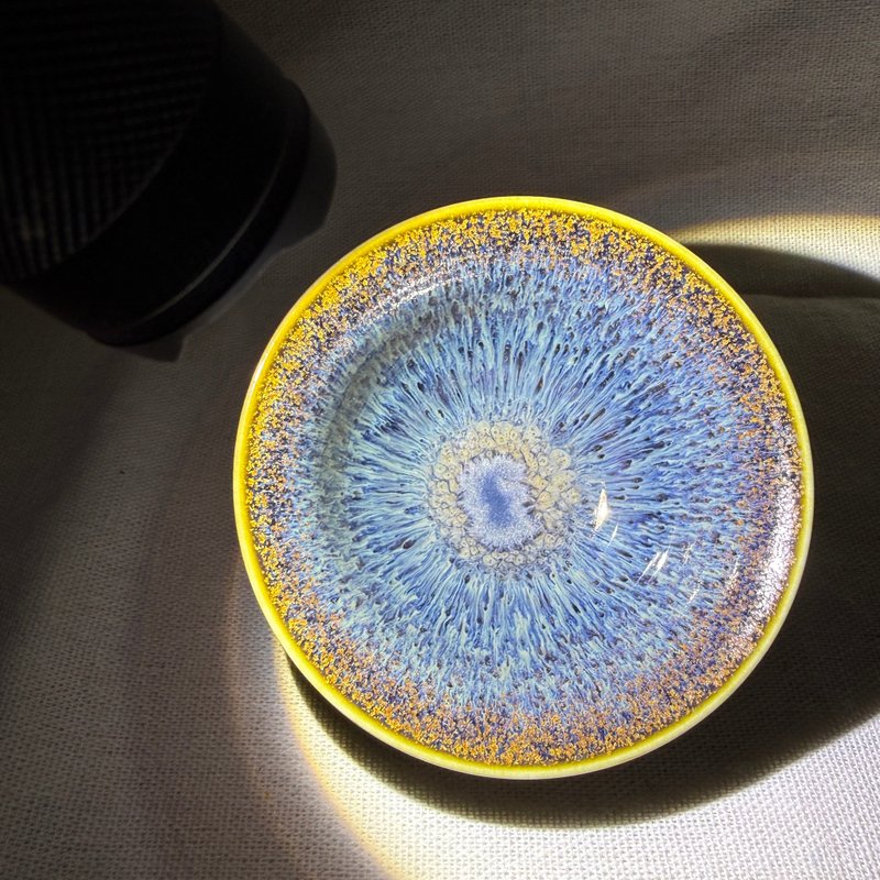 兎毫天目酒杯 90ml 邱毓寧 鶯歌焼 J3-20 - 急須・ティーカップ - 磁器 多色