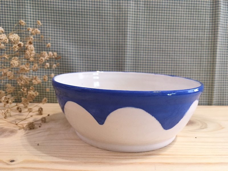 アイスクリームフロスティング - 手作りの陶器鉢 - 茶碗・ボウル - 陶器 