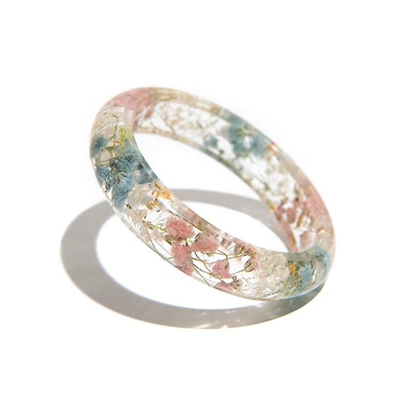Bridesmaid Series [Birds Feathers] - Cloris Gift Everlasting Flower Bracelet - Bracelets - Plants & Flowers Multicolor