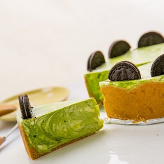 Kagoshima Matcha Raw Cheesecake