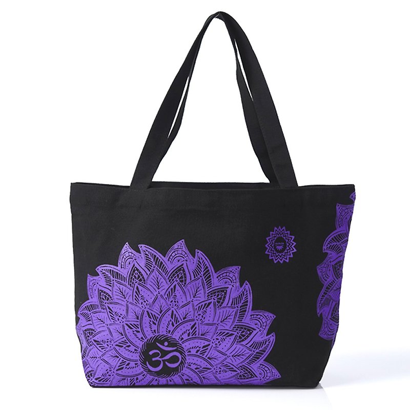 MIRACLE 墨瑞革│Chakra shoulder Bag  SAHASRARA - Messenger Bags & Sling Bags - Cotton & Hemp 