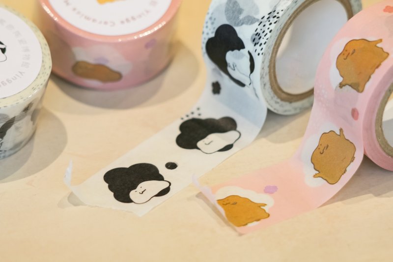 Nibao paper tape - Washi Tape - Paper White