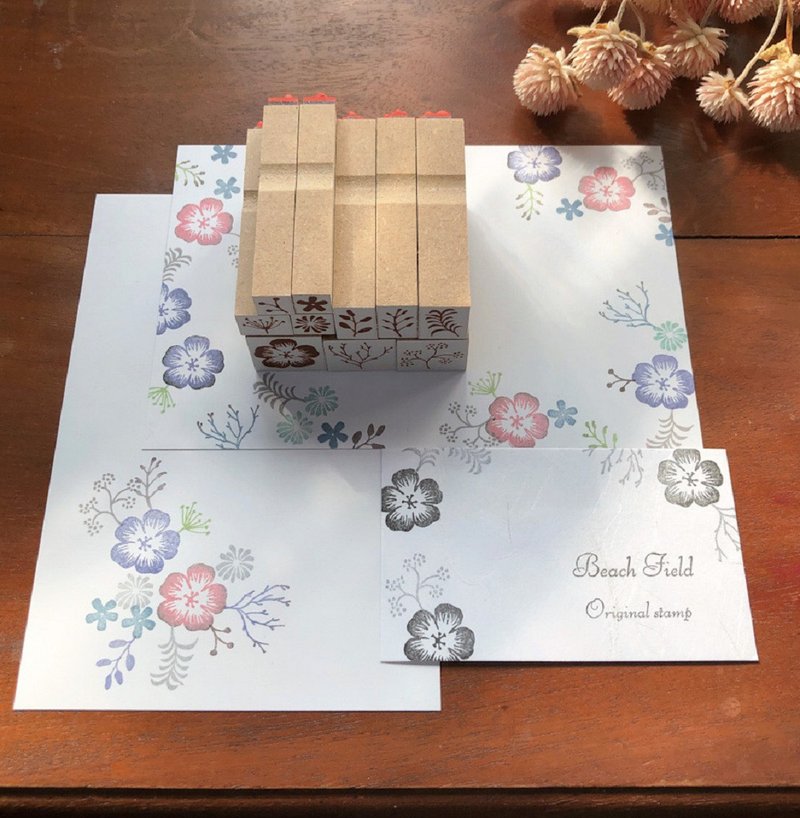 スプリングスタンプセット - 印鑑・スタンプ - その他の素材 