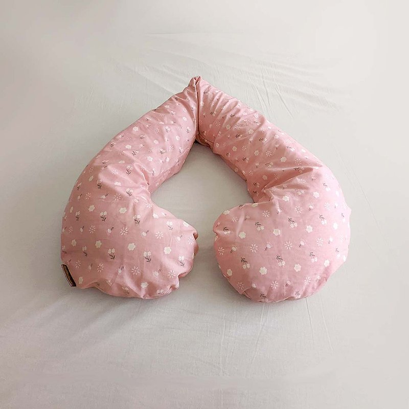 Mama Wu pregnancy & nursing (multi-functional) pillow - Pillows & Cushions - Cotton & Hemp Pink