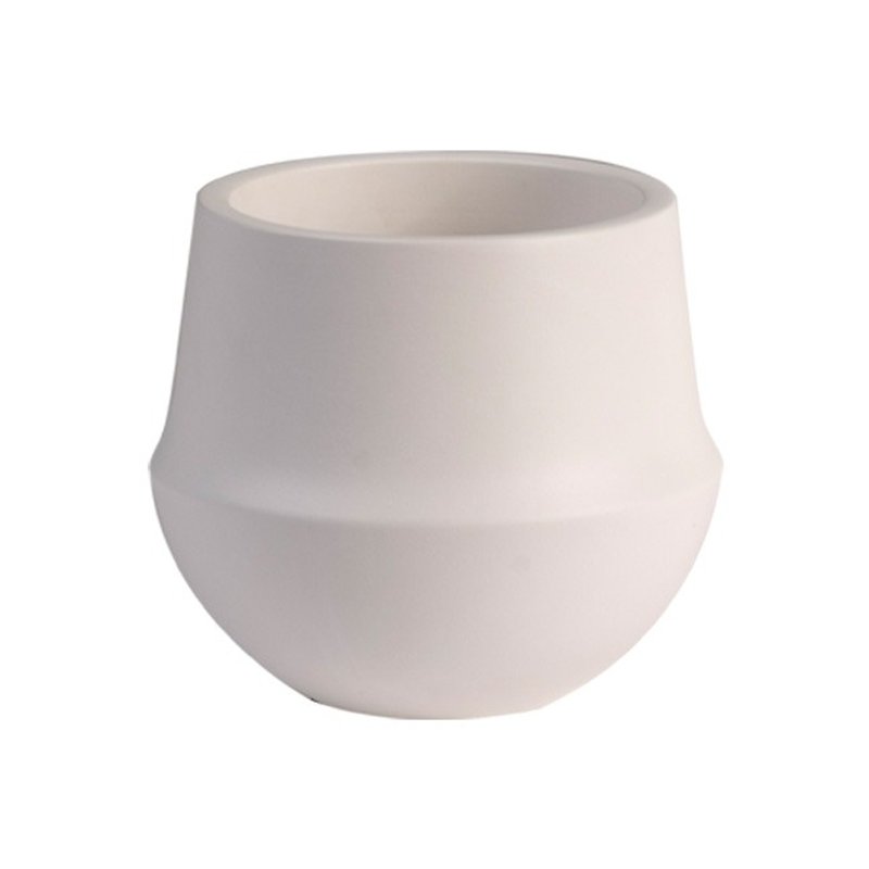 D&M│FUSION Curve Cup (Large) - Plants - Other Materials White