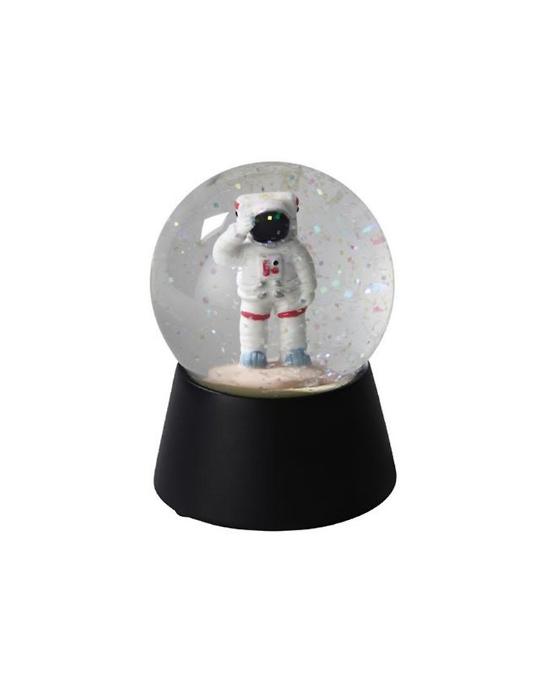 SUSS-Japan Magnets Man of the Moon Landing Desktop Decorative Crystal Ball - Birthday Gift Recommend / Free Shipping - Other - Paper White