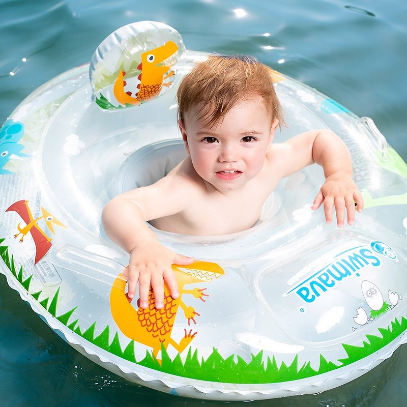 G3 Swimava Dinosaur Baby Swimming Seat - ของเล่นเด็ก - พลาสติก สีน้ำเงิน