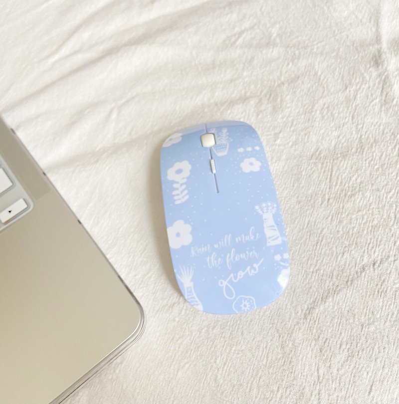 【Flowers after the rain】Wireless mouse and mouse
