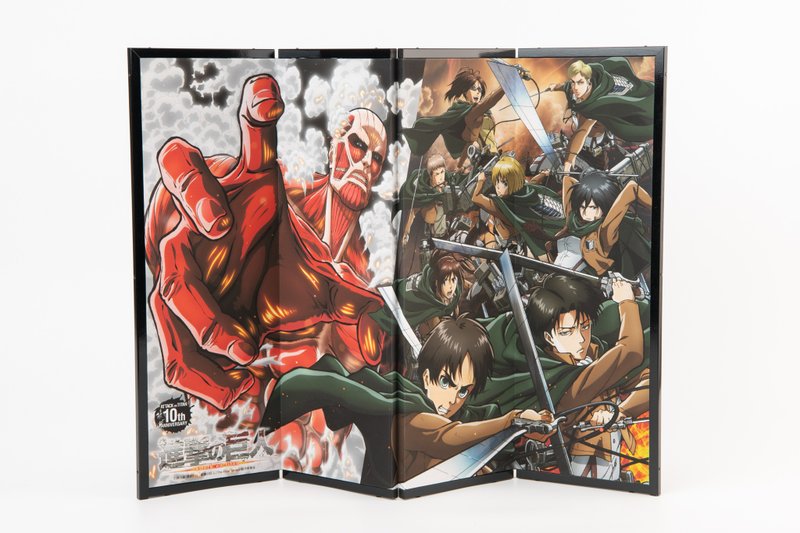 【Attack on Titan】Japanese style desktop screen - Items for Display - Paper Black