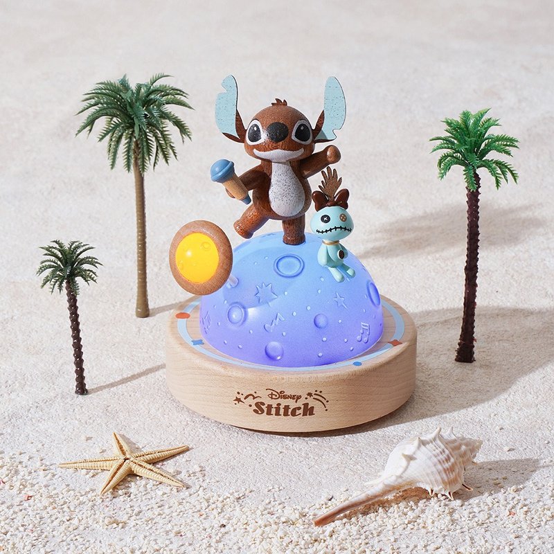 【星際寶貝 史迪奇】家居燈 夜燈 LED燈  迪士尼Disney - 燈具/燈飾/燈罩 - 木頭 