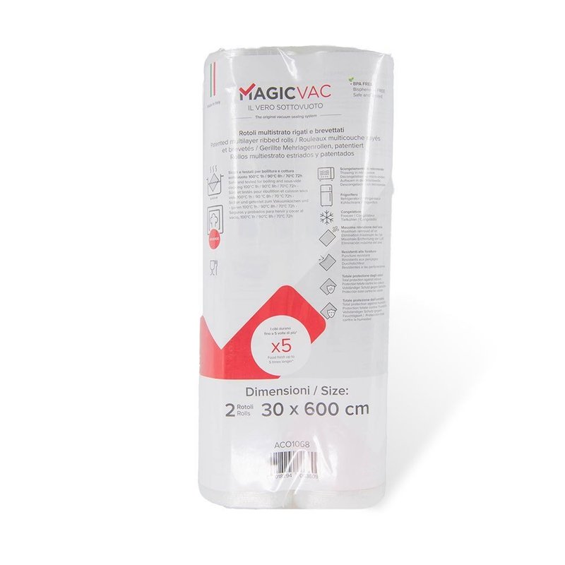 意大利Magic Vac - 食物抽真空機袋 30x600 cm (1包2卷) - 廚具 - 塑膠 
