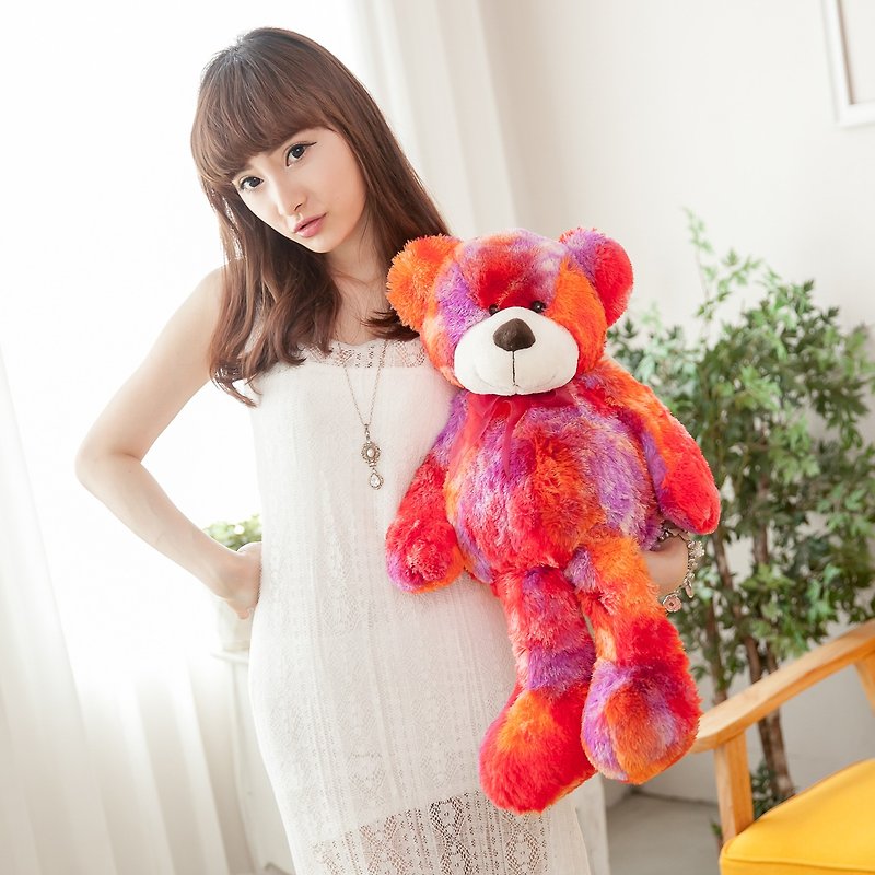CANDY BEAR 25-inch QQ candy bear - ตุ๊กตา - เส้นใยสังเคราะห์ หลากหลายสี