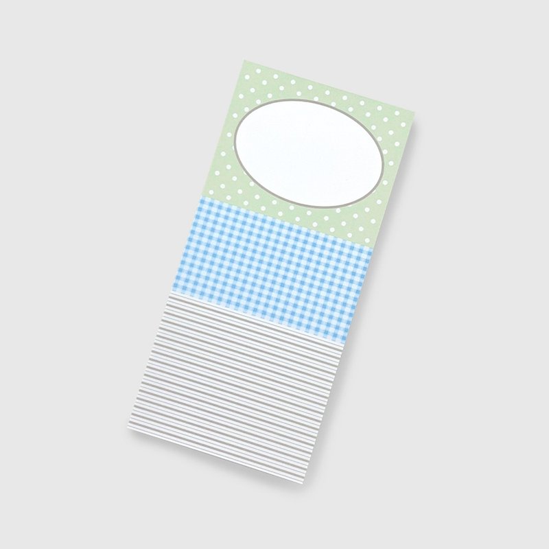 (Long) Cute patch | Memo Pad - 便條紙/便利貼 - 紙 多色