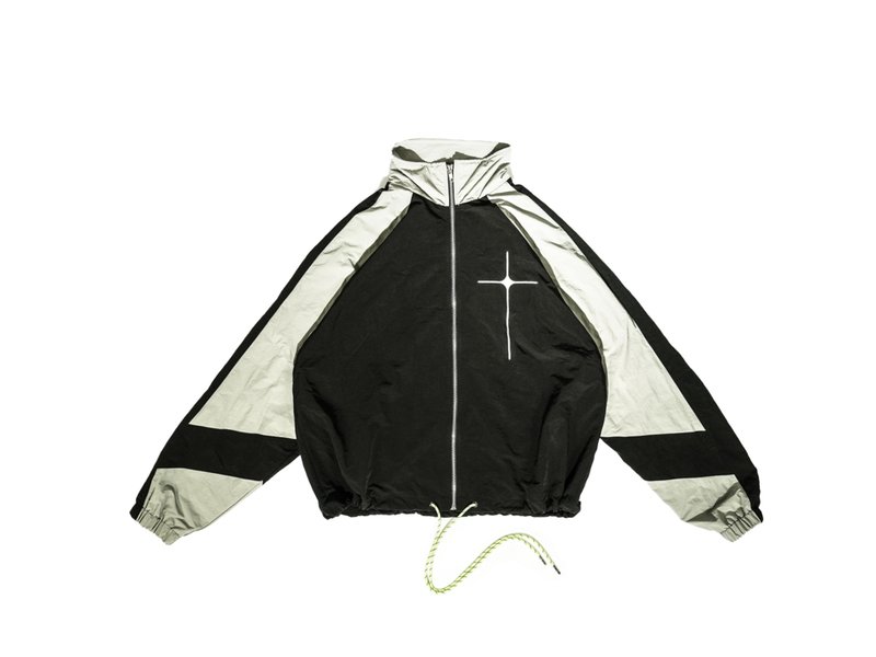 .67ARROW BLOCKADE_SPORTS JACKET_ 拼接運動夾克 運動 防風外套 - 男夾克/外套 - 其他材質 多色