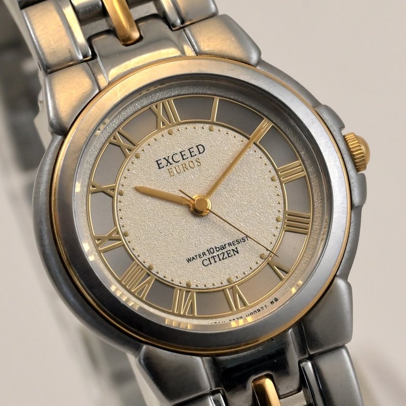 Citizen EXCEED EURO シチズン 女性用腕時計 クォーツ 3330-C80487 手錶 古董錶 復古手錶 - 女錶 - 不鏽鋼 銀色