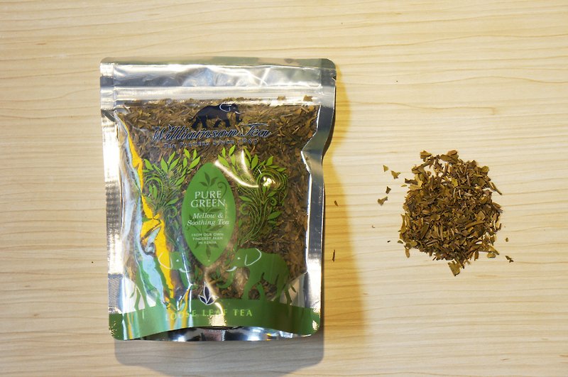 ウィリアムソン[ウィリアムソン茶緑茶] /オリジナルのリーフシリーズ（100グラム、生の葉を含みます） - お茶 - 食材 グリーン