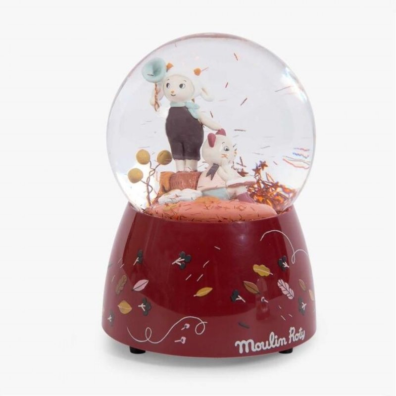 法國 Moulin Roty 雨後系列雪球兔音樂盒 - 寶寶/兒童玩具/玩偶 - 其他材質 多色