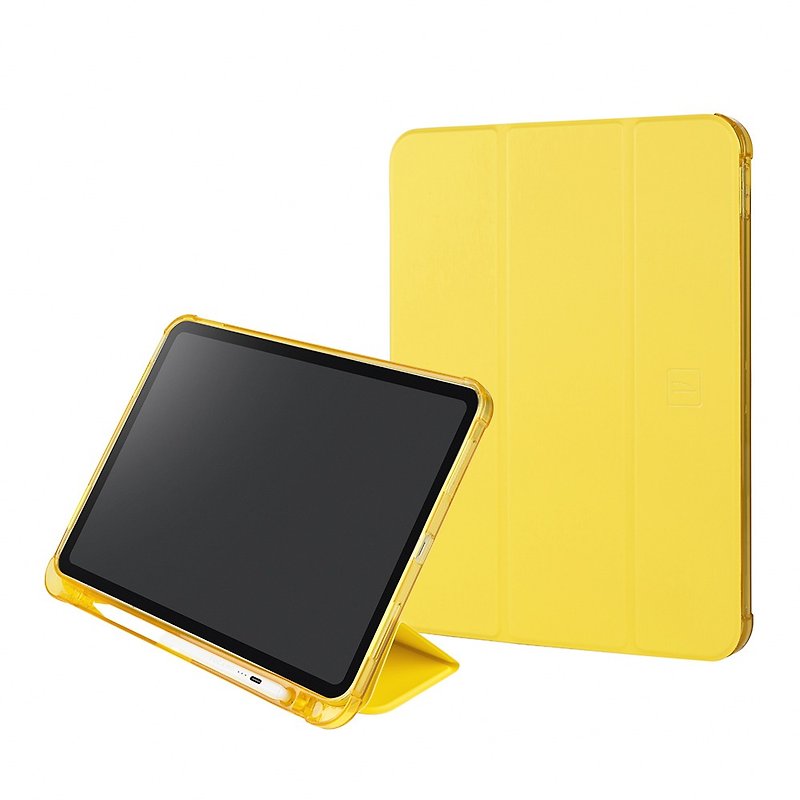 TUCANO サテン iPad (第 10 世代) 10.9 インチ専用保護ケース - イエロー - タブレット・PCケース - その他の素材 