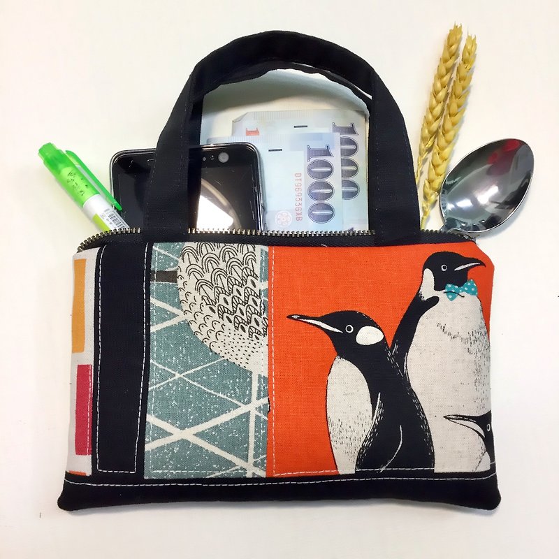 Patchwork style--portable wallet/mobile phone bag/pen bag/wallet/universal bag - Wallets - Cotton & Hemp 