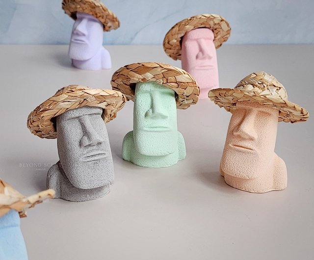 麦わら帽子テディベアさん♡アロマストーン 麦わら帽子テディベアさん♡アロマストーン ☆車用☆ほっこり〜な