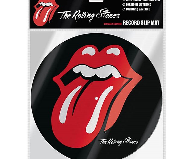 ローリングストーンズ】The Rolling Stones (LOGO) 輸入ブラックターンテーブル保護パッド - ショップ Dope その他 -  Pinkoi