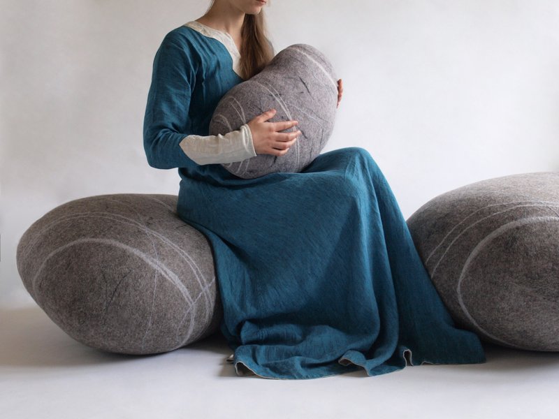 SCANDINAVIAN SET - 其他家具 - 羊毛 灰色