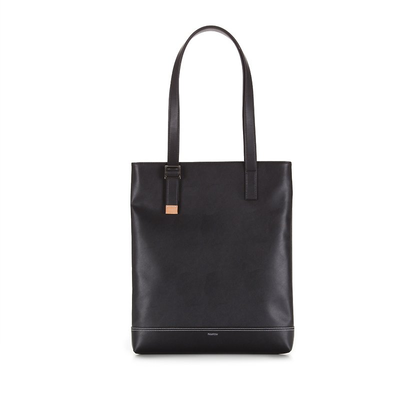 RAWROW - Gentleman's Series - Dual-use Adjustable Tote Bag (Shoulder/Handheld) - Black - RTO191BK - Messenger Bags & Sling Bags - Other Materials Black