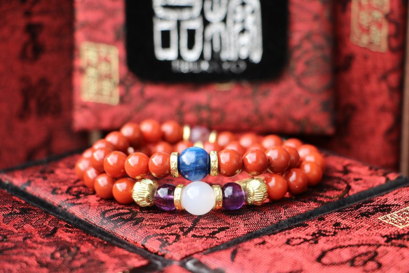 nanhong beads bracletes 8mm - สร้อยข้อมือ - เครื่องเพชรพลอย 