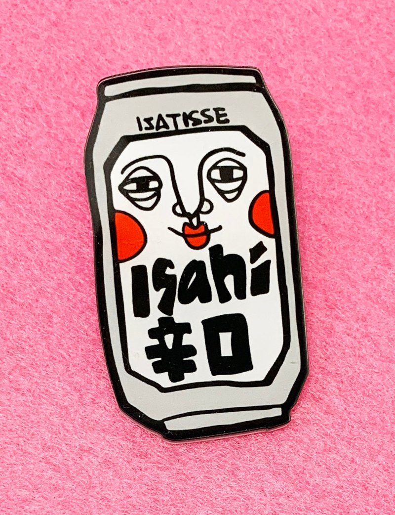 イサティス アイバッグ ガールズ ISAHI ピン - ブローチ - アクリル 多色