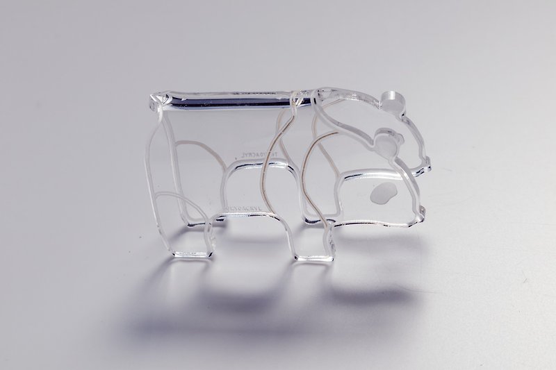 [Video available] Panda / transparent animal production kit - Other - Acrylic Transparent
