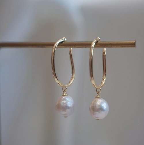 Né jewelry & life 無耳洞珍珠耳環耳夾