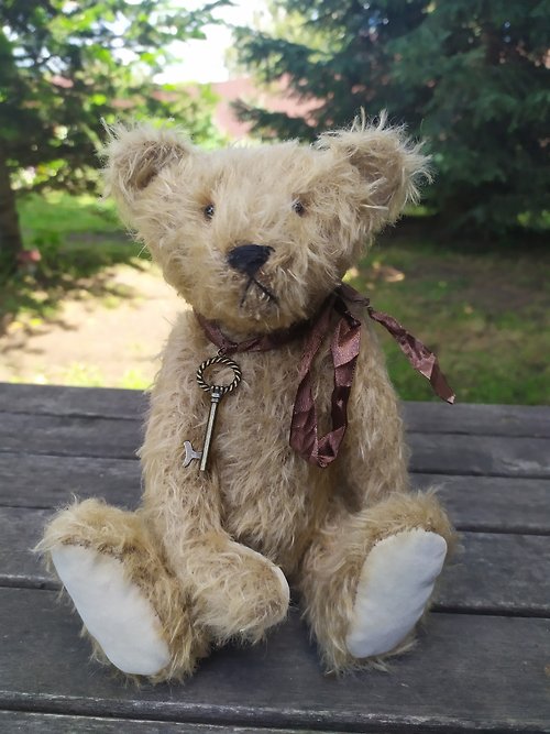 ToysfromYashka-teddybear 收藏泰迪熊艺术家泰迪熊泰迪熊毛绒玩具泰迪熊手