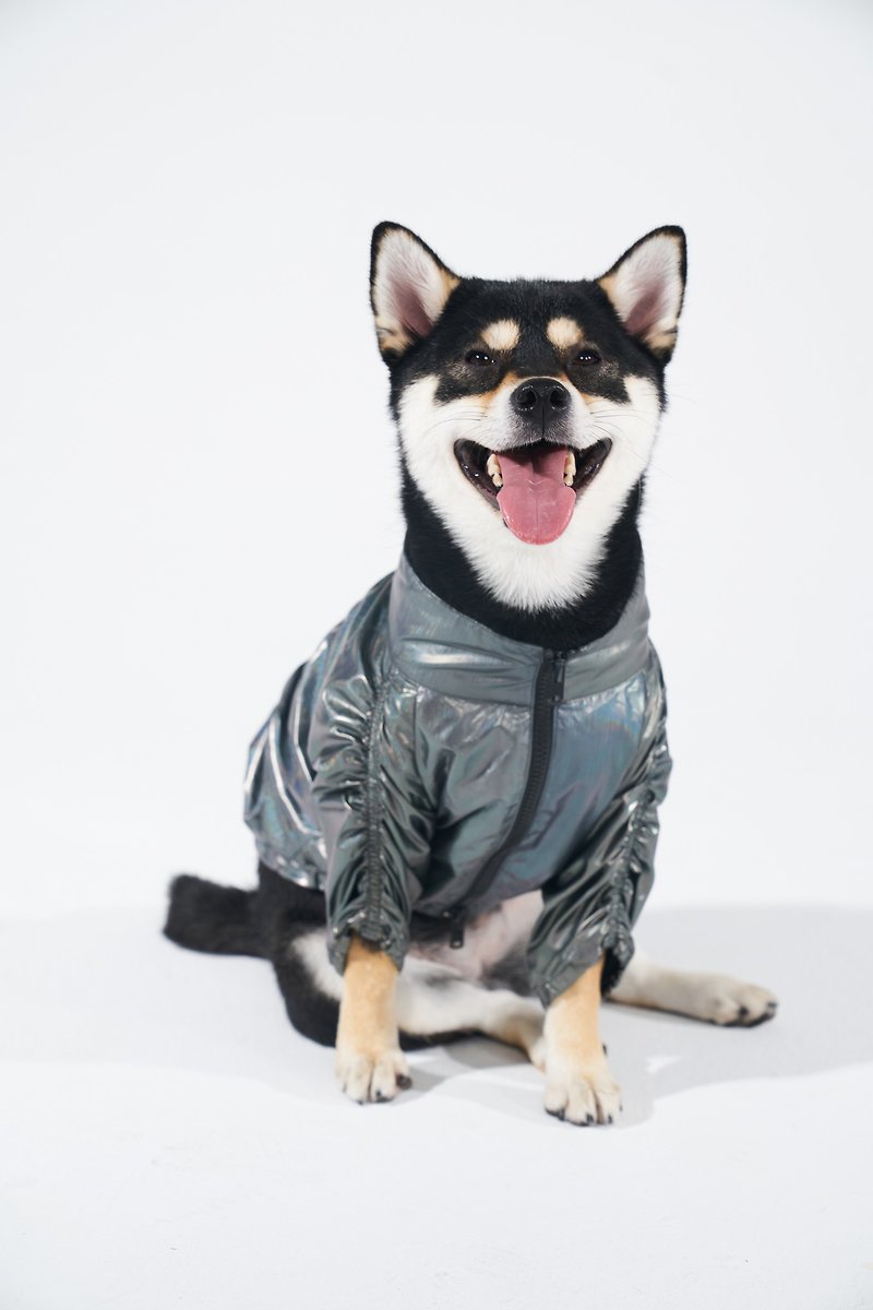 LazyEazy pet jacket cat dog small dog fold clothing autumn and winter warm casual sports jacket - ชุดสัตว์เลี้ยง - วัสดุอื่นๆ หลากหลายสี