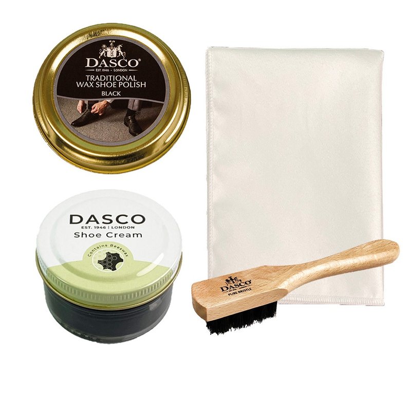 英國伯爵DASCO 皮鞋修護亮光組 高效補色 打亮 皮革保養 皮鞋保養 - 鞋墊/周邊 - 其他材質 