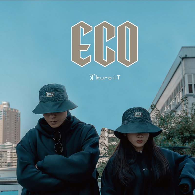 ECO 客製時尚防潑再生漁夫帽 - 帽子 - 環保材質 綠色
