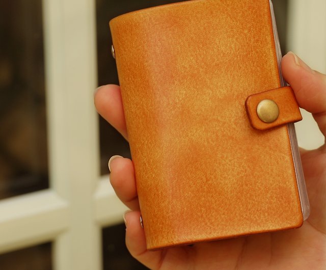 Leather multi-card ticket holder leather document bag ticket card