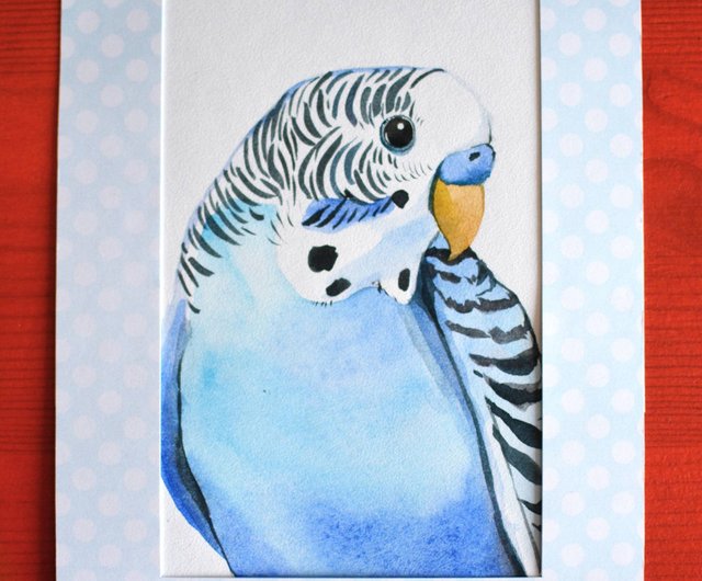 ピエール・ギヨー「インコ」花鳥画 油彩 絵画 額装 絵画 - 絵画