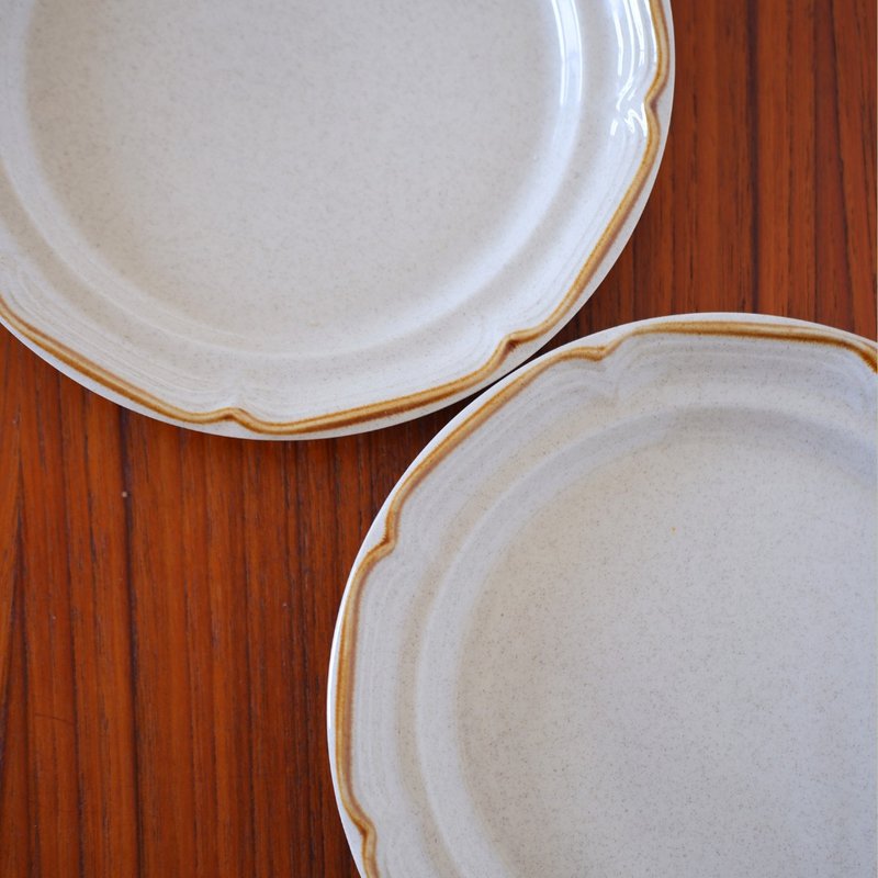 Japanese Showa Lace Dishes - Plates & Trays - Pottery 