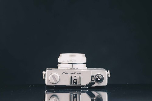 キャノネット フィルムカメラ 】Canon ニューキャノネット28 ハードオフで買っ