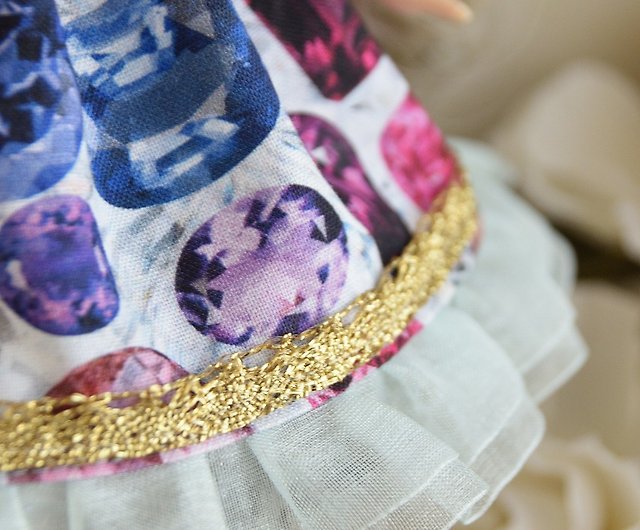 ジュエルフェアリーワンピ ブライス 服 ドレス ワンピース - 設計館 Duchess 日本 其他 - Pinkoi