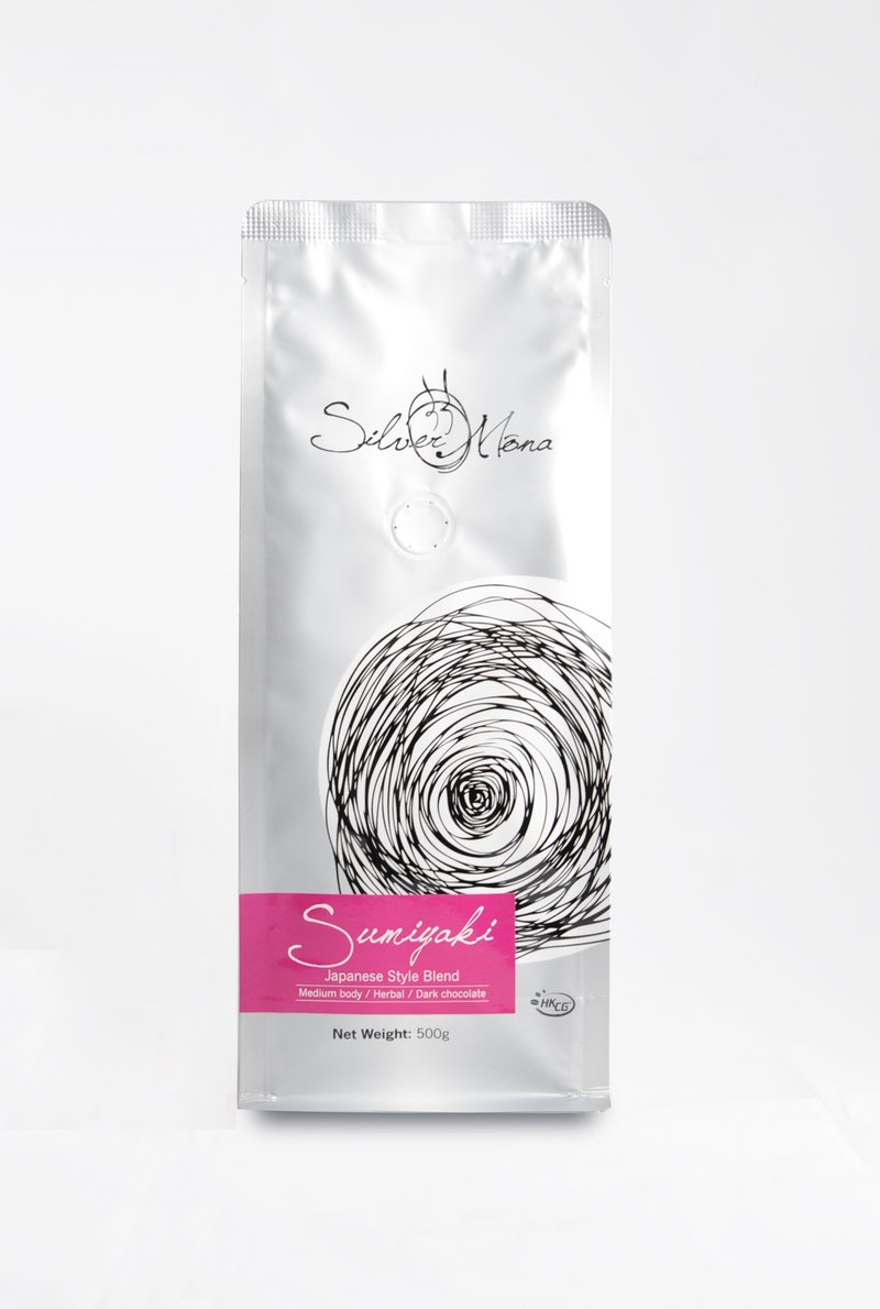 Silver Mona - Sumiyaki炭燒咖啡咖啡豆 500克 - 咖啡/咖啡豆 - 其他材質 