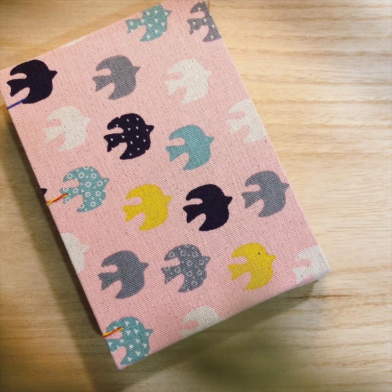 Birdy - Pink - A6 Handmade Journal Book - สมุดบันทึก/สมุดปฏิทิน - กระดาษ 