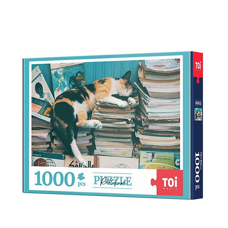 TOi Tuyi [夏猫] パズル 1000ピース クリスマス ギフトボックス DIY 誕生日 イラスト ボードゲーム ギフト - パズル - 紙 