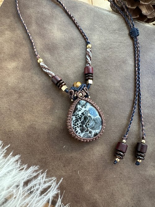 ブレイシエイテッドジャスパー　ペンダント